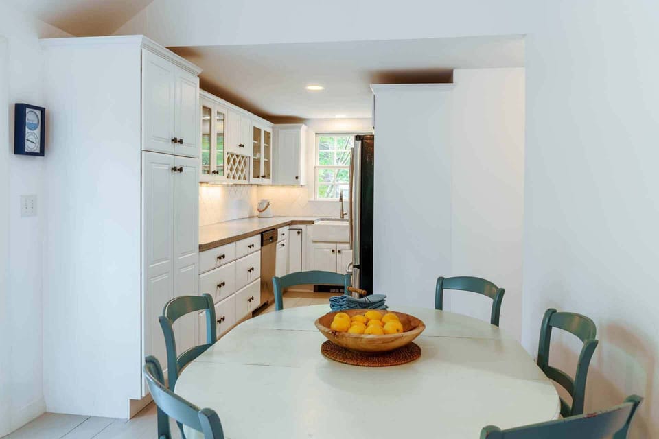 Dining Area Connects with the Kitchen