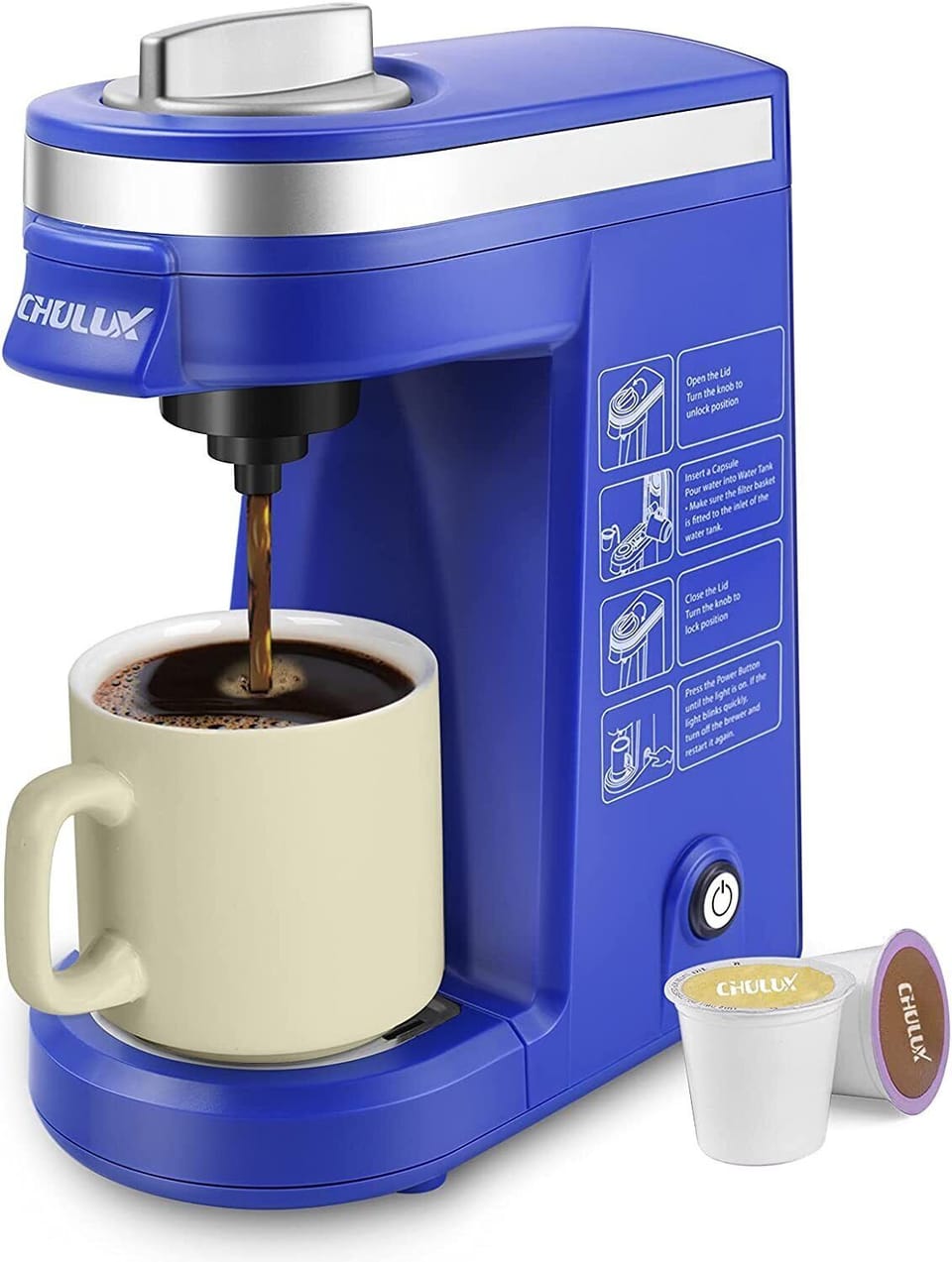 Feel free to make yourselves some K-cup coffee! 
