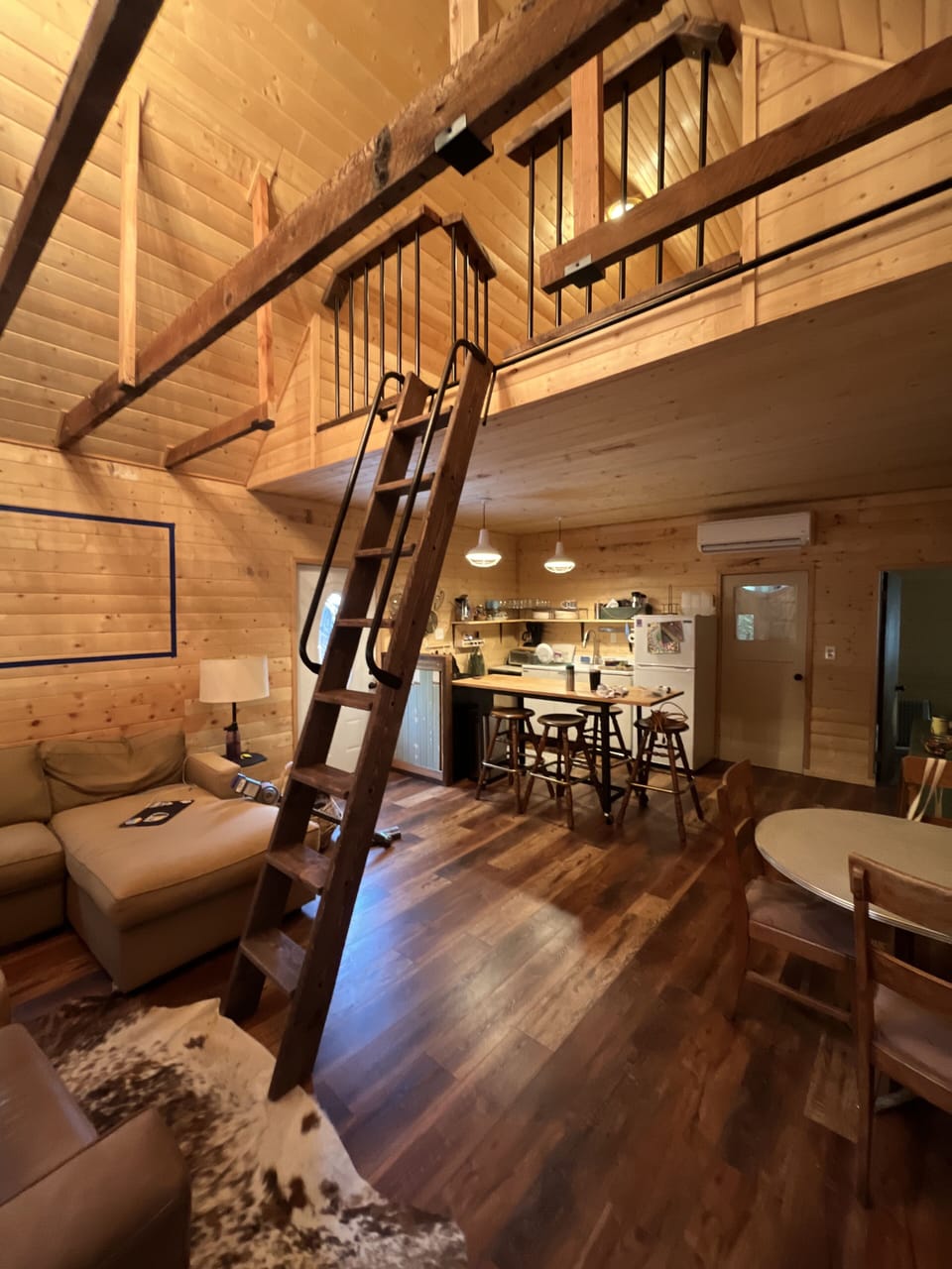Ladder to Loft Bedroom