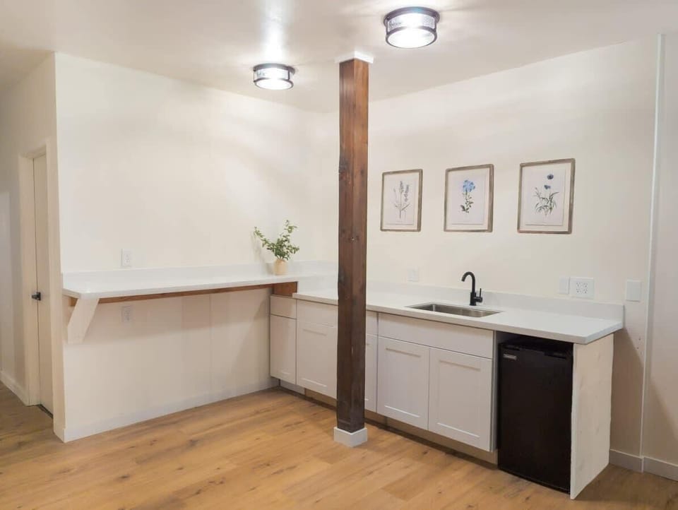 Basement wet bar