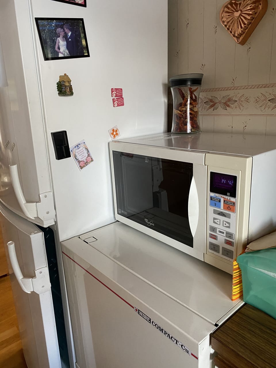 The kitchen 