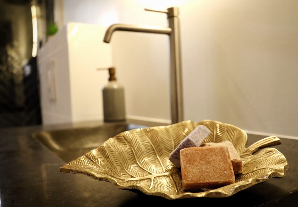 The second bathroom, located on the second floor