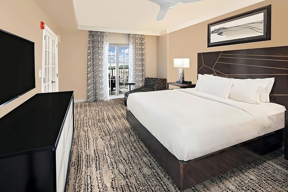 Wake up to sunshine and step onto your private balcony.