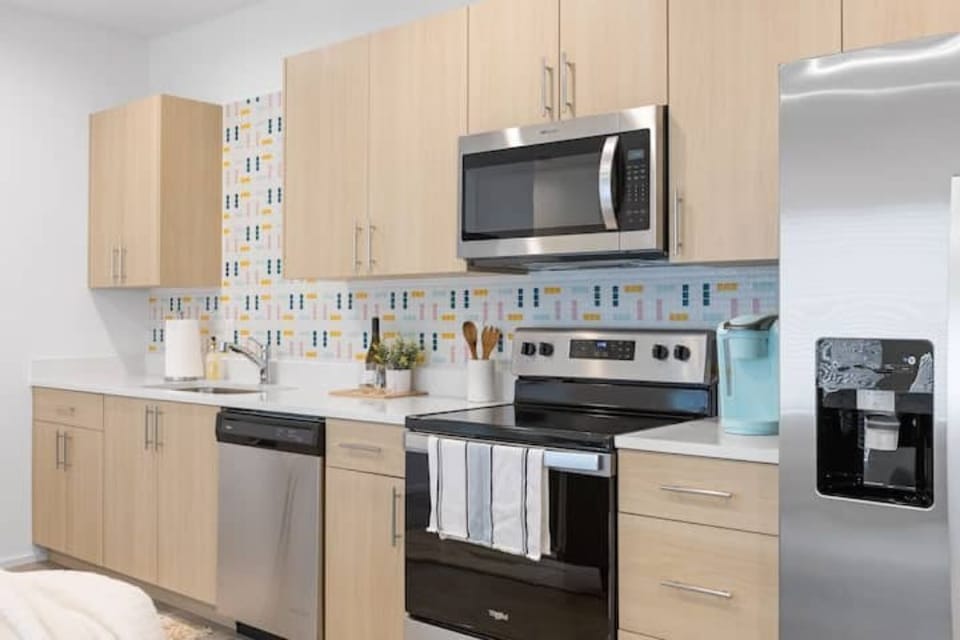 Bright and airy kitchen