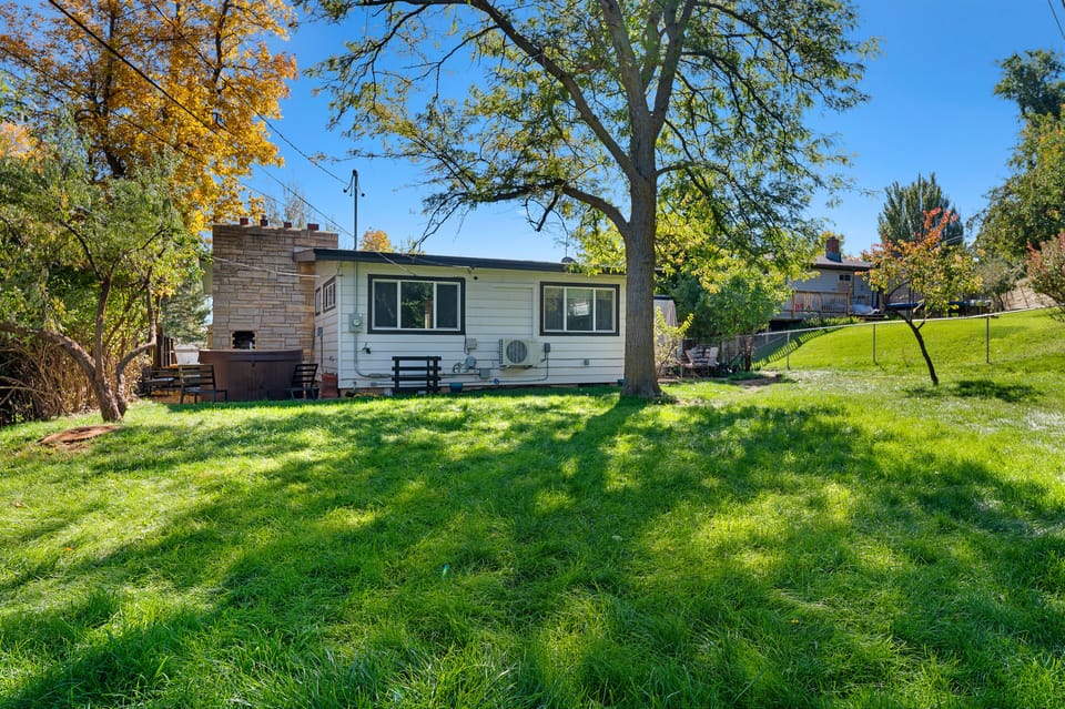 Big backyard