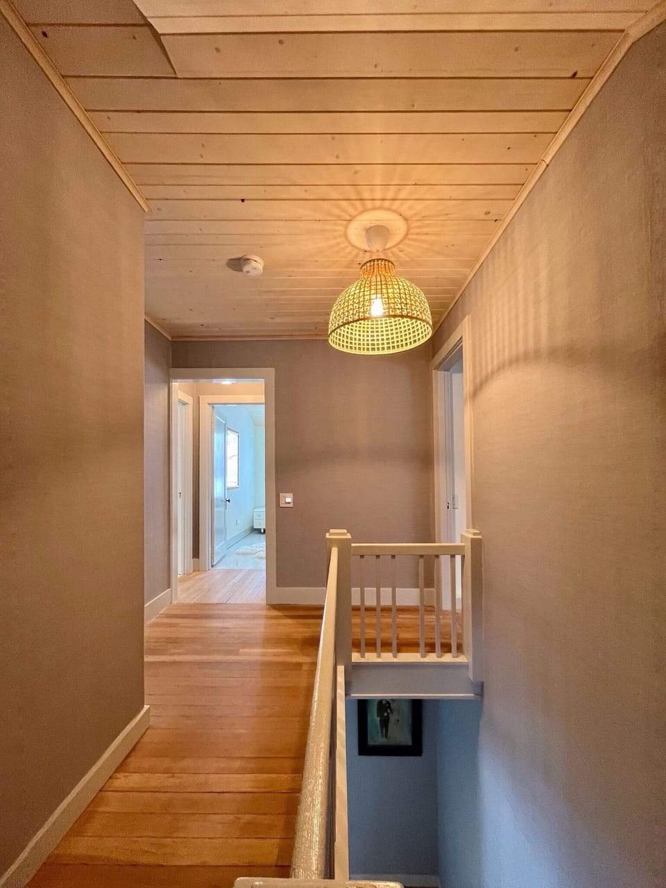 Upstairs hallway 
