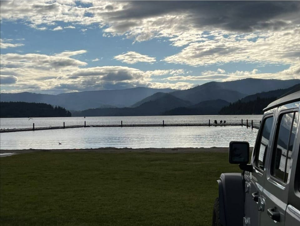 View of Honeysuckle Beach, public beach, 5 minutes from property