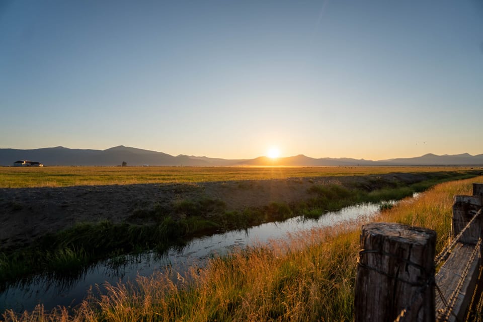 Fort Klamath USA. Golden Hour.