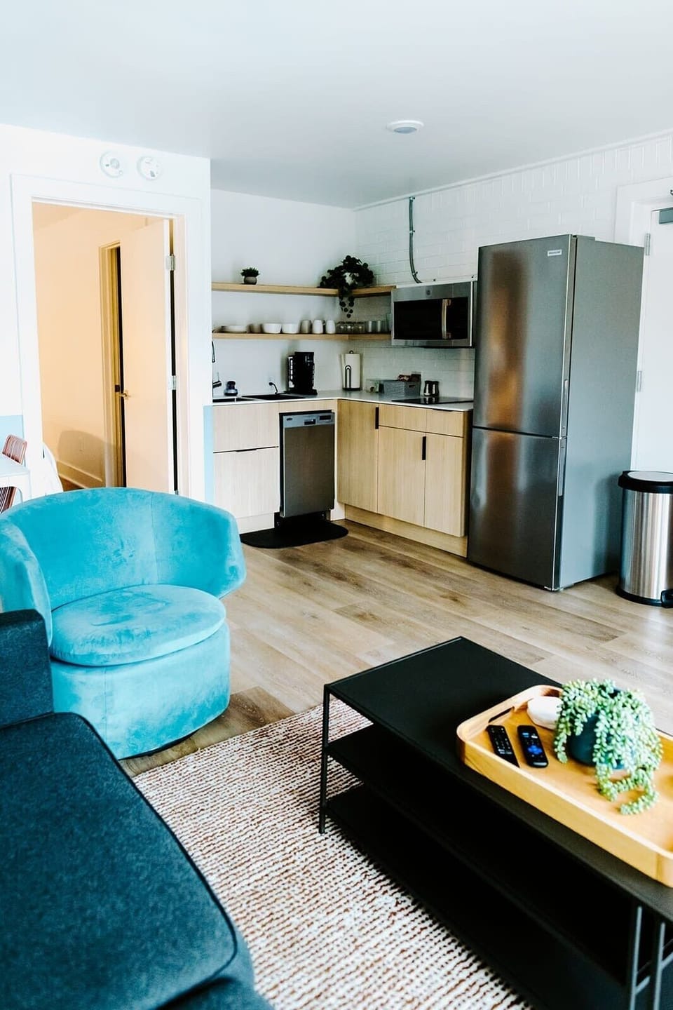 Open-Concept Living/Kitchen Area