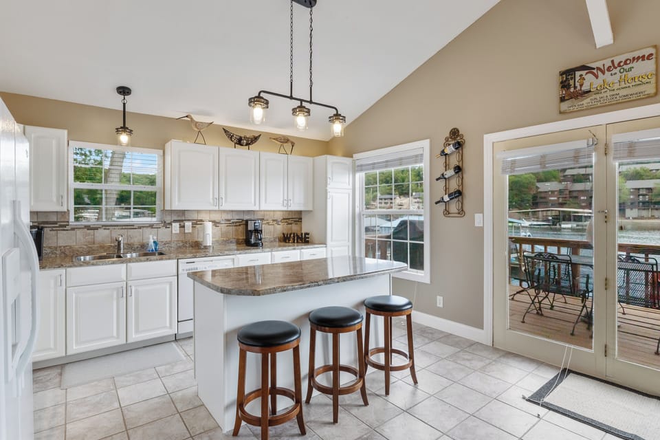 Island Kitchen Area
