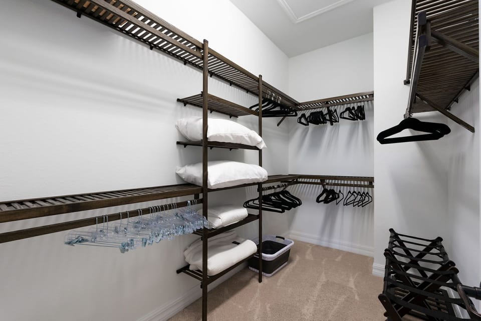 Large Walk-In Master closet