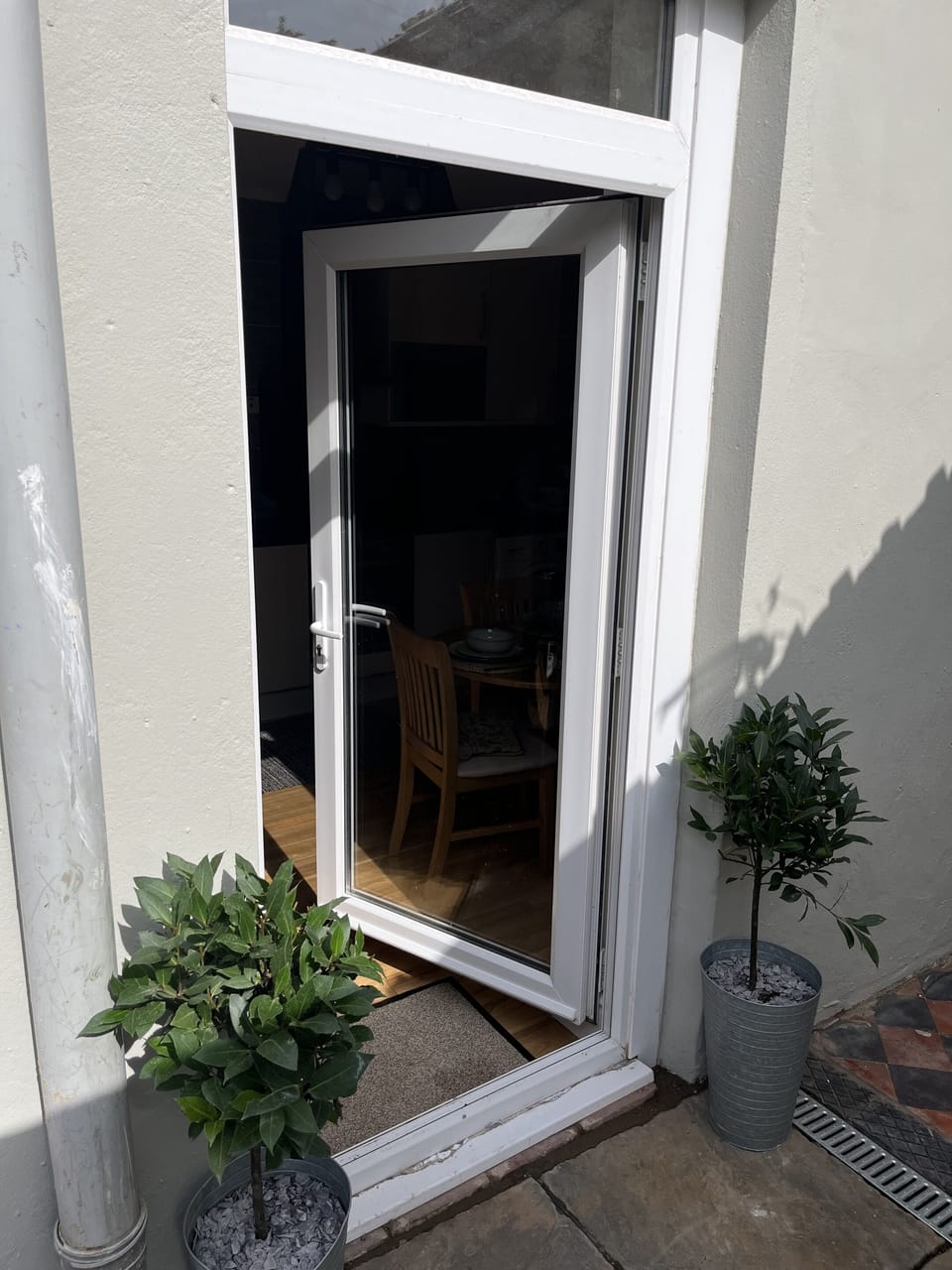 Back garden door