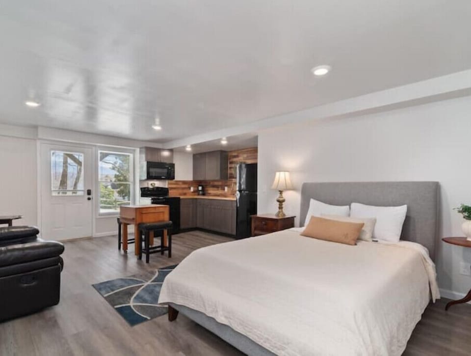 View from bathroom door