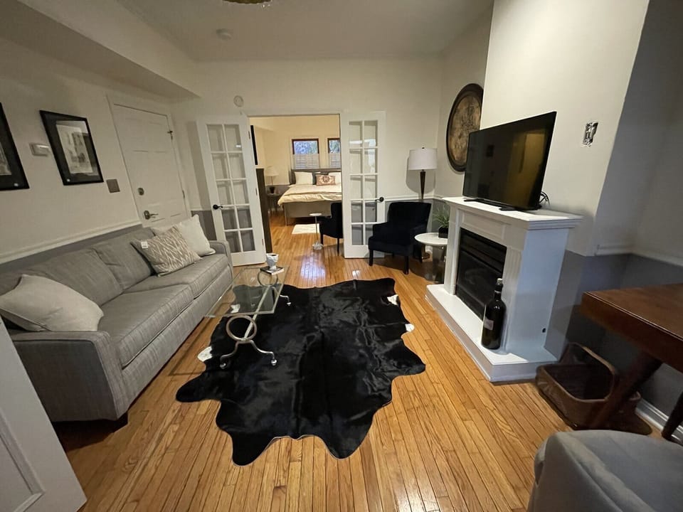 Family Room with Pull-out Queen Sofa