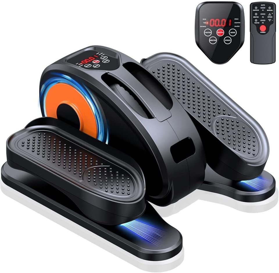 In the Game Room of the House.
Elliptical Machine.
Ellipse Leg Exerciser.