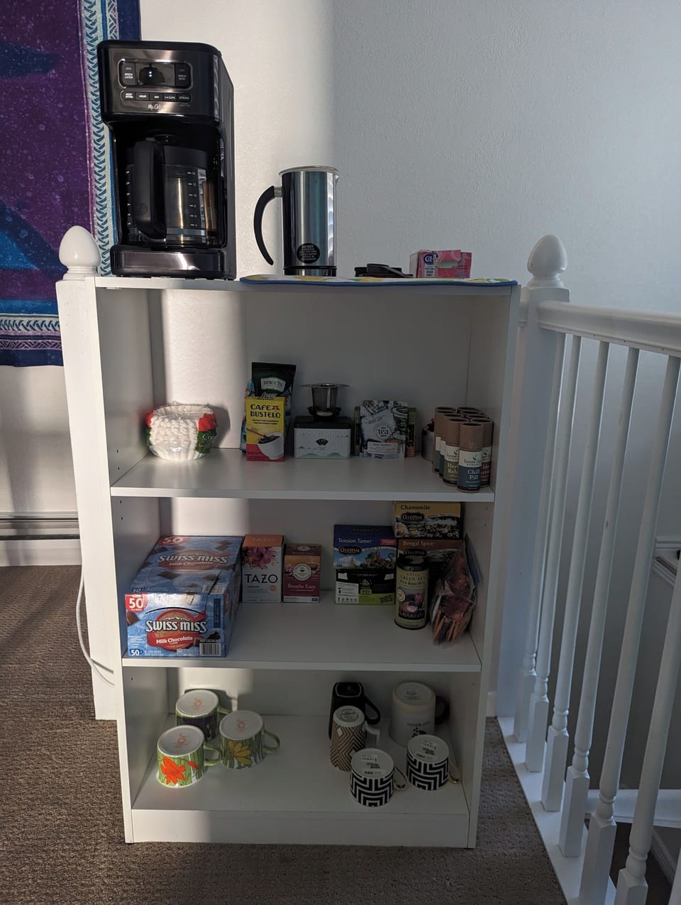 Tea, coffee and cocoa bar