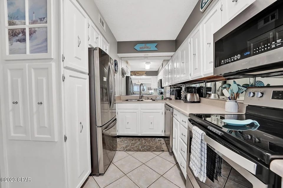 Well stocked kitchen