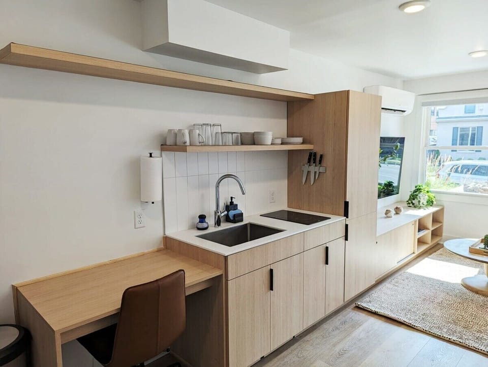 Kitchen of Studio Apt