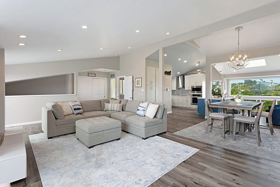 Open floor plan