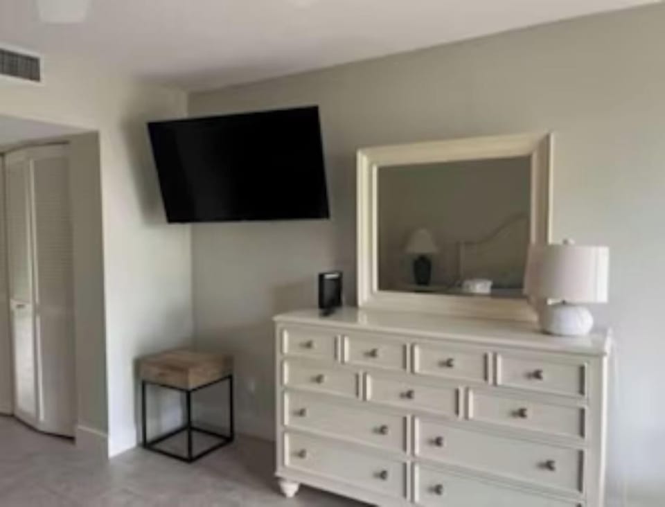 Smart TV in the second bedroom