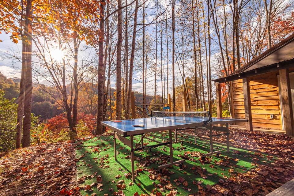 Luxury cozy cabin bryson city 3 little bears retreat 3 games