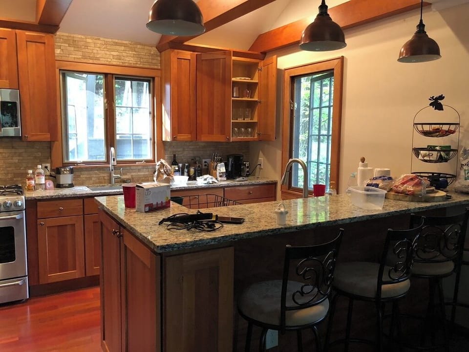 View of kitchen