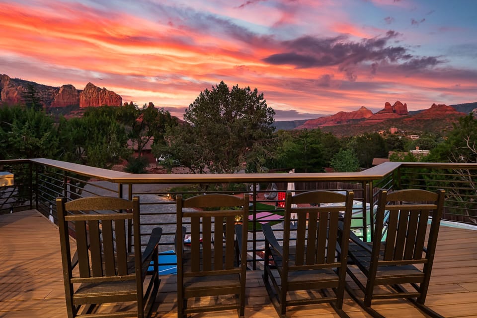 Wow views from the deck