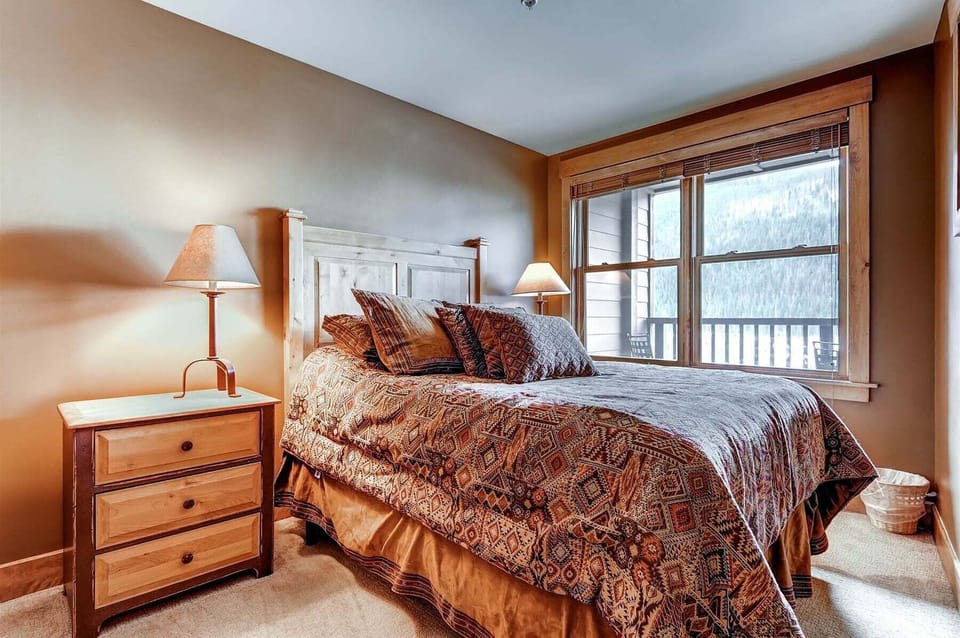 Master bedroom with king bed