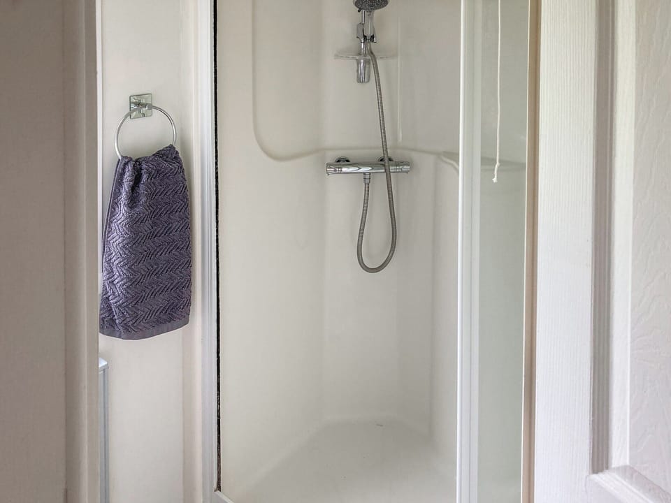 Shower room | Marsh Corner Van - Marsh Corner Holidays, Neatishead, near Wroxham