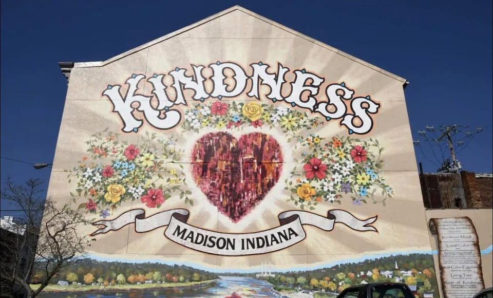 One of many public murals.