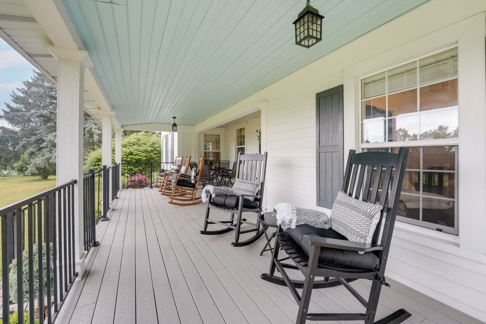 Covered Porch | 2-Story House | 3,000 Sq Ft | Self Check-In