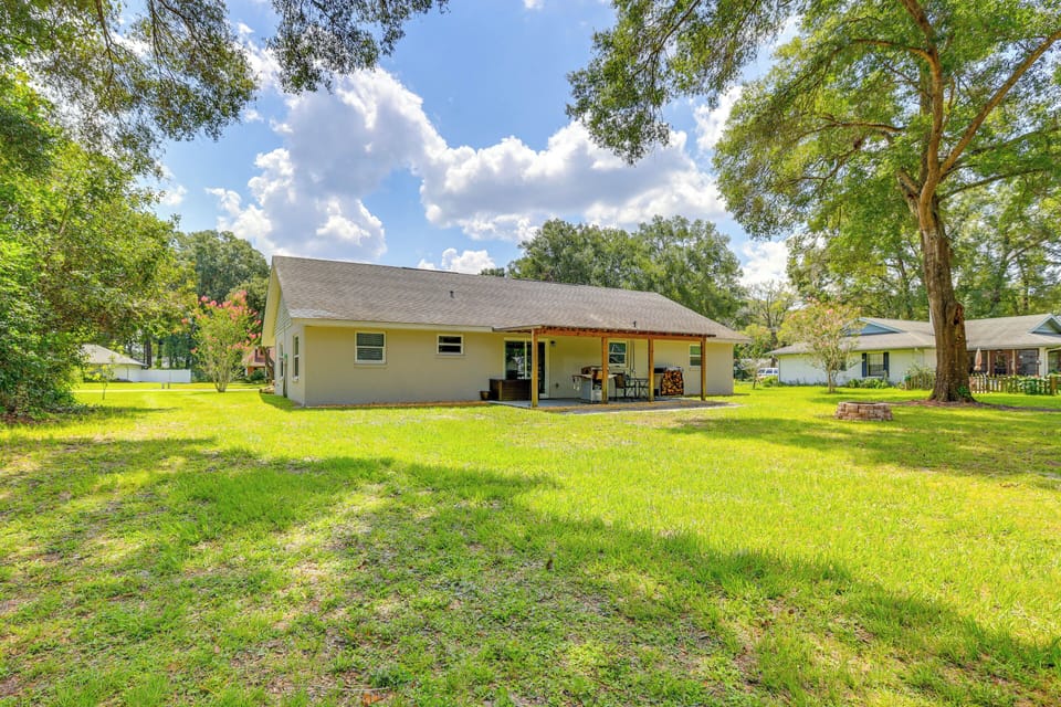 Exterior | Single-Story Home | Central Heating & A/C | Free WiFi