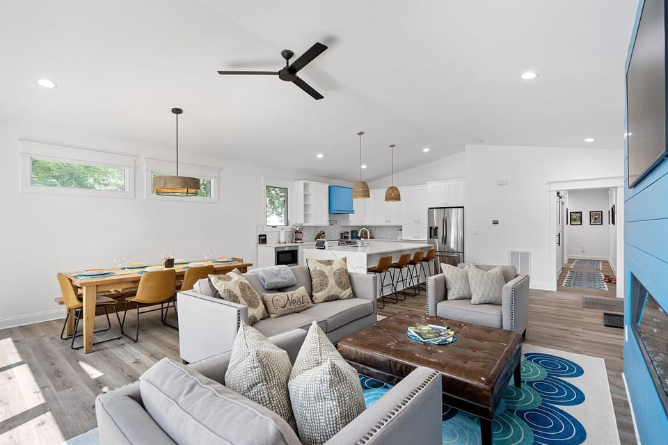 Bright and beautiful space with natural light