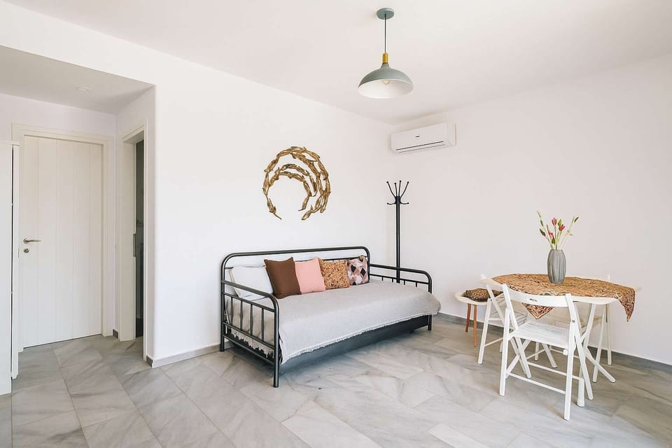 Immerse yourself in the minimalist charm of the interior area
