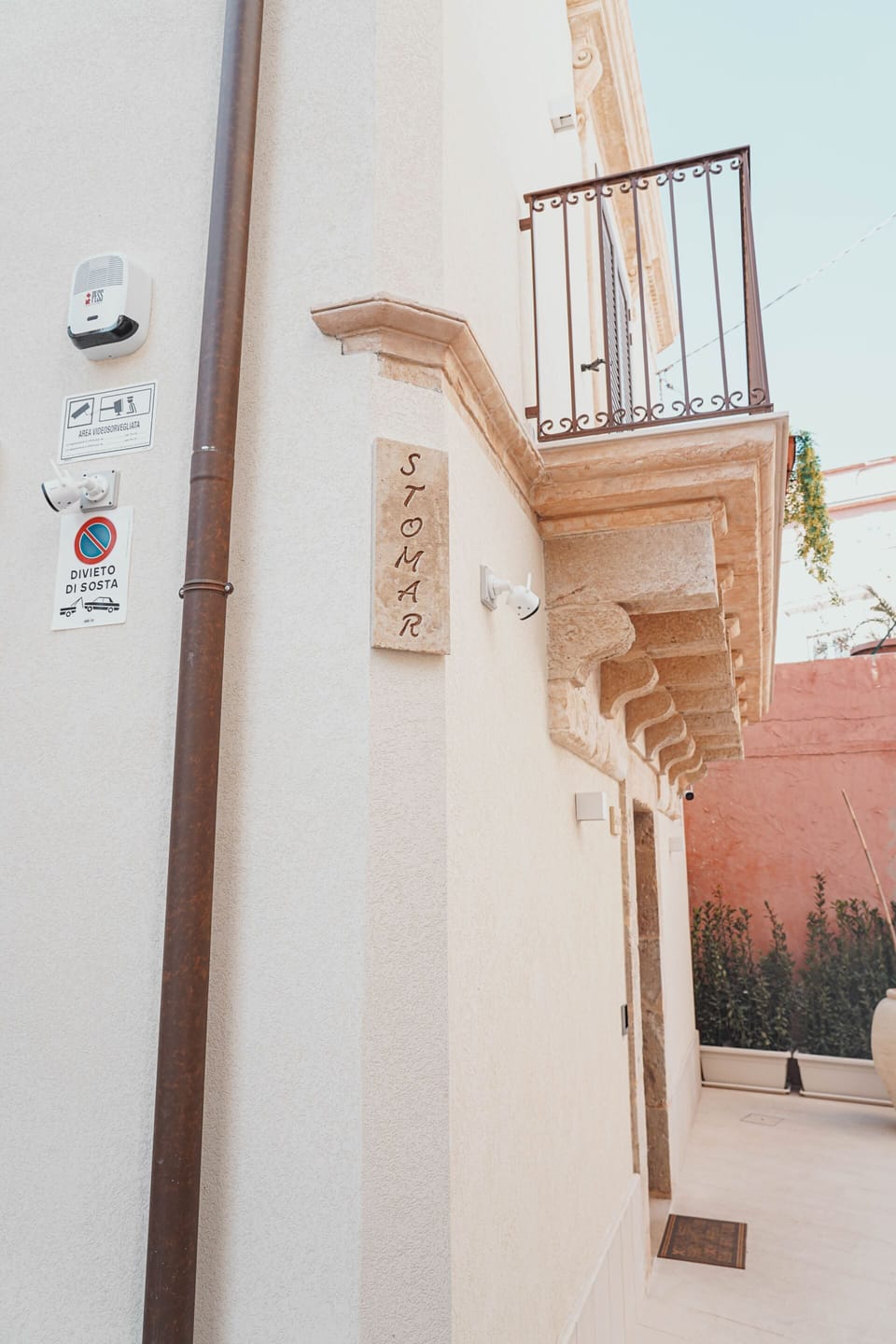 Exterior detail