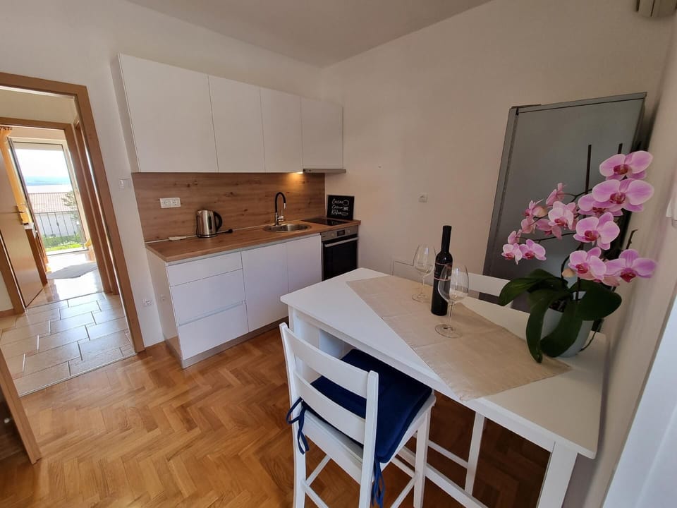 Kitchen with dining area