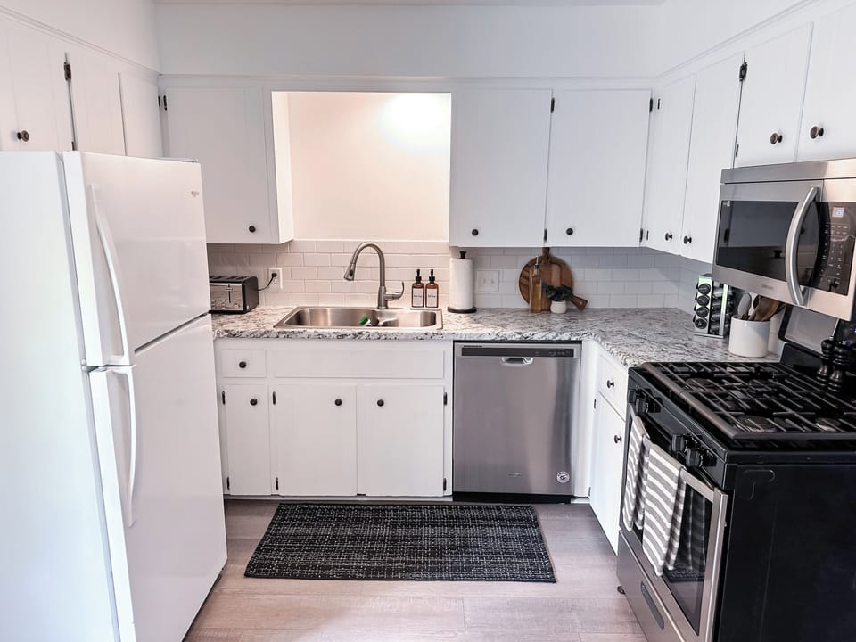 Fully Furnished with All of the Major Cooking Appliances