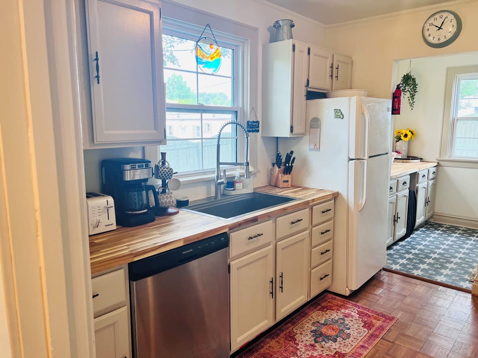 2023 Remodeled Culinary Kitchen with all new appliances and a farm sink 