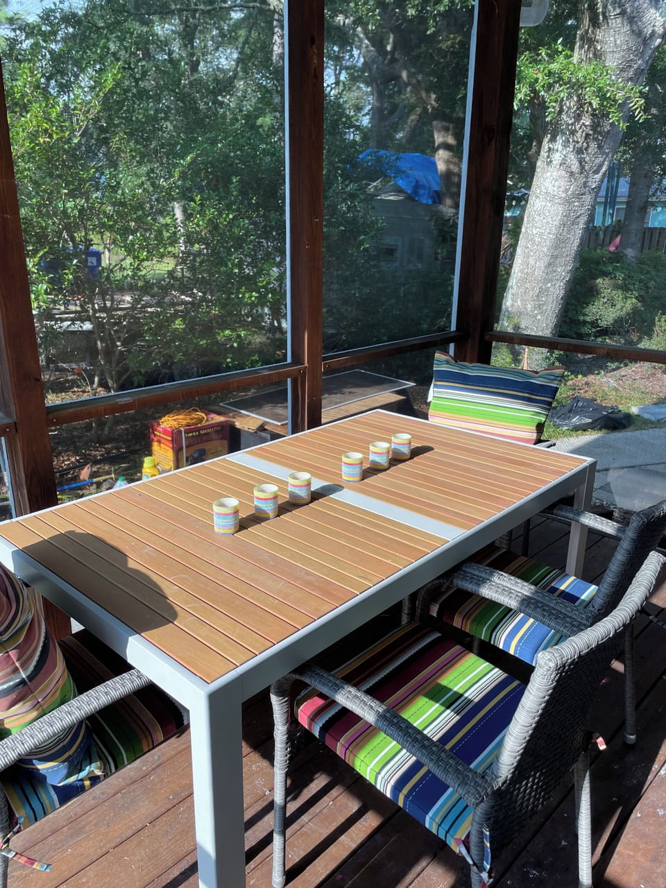 Screened porch