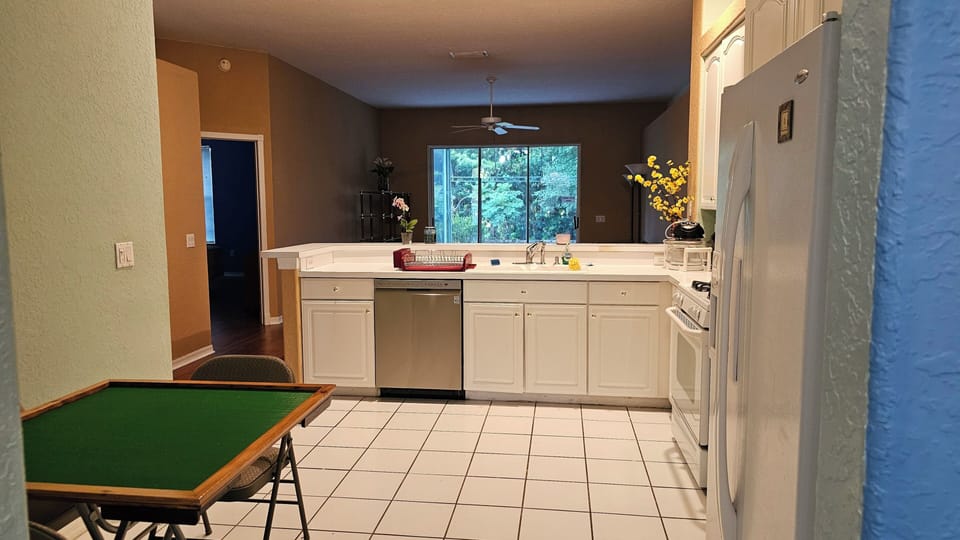 space kitchen w game table