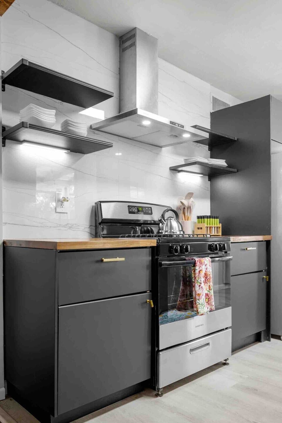 From pots and pans to spices and utensils, our kitchen provides all the basic cooking essentials, ensuring a seamless cooking experience for our guests.