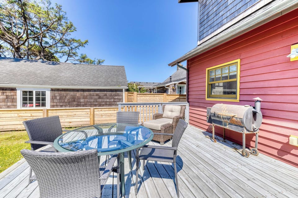 Back deck ext.
