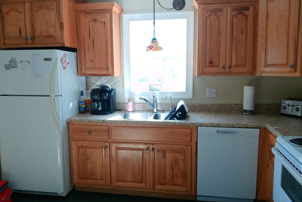 Southern facing Kitchen brings in great natural light