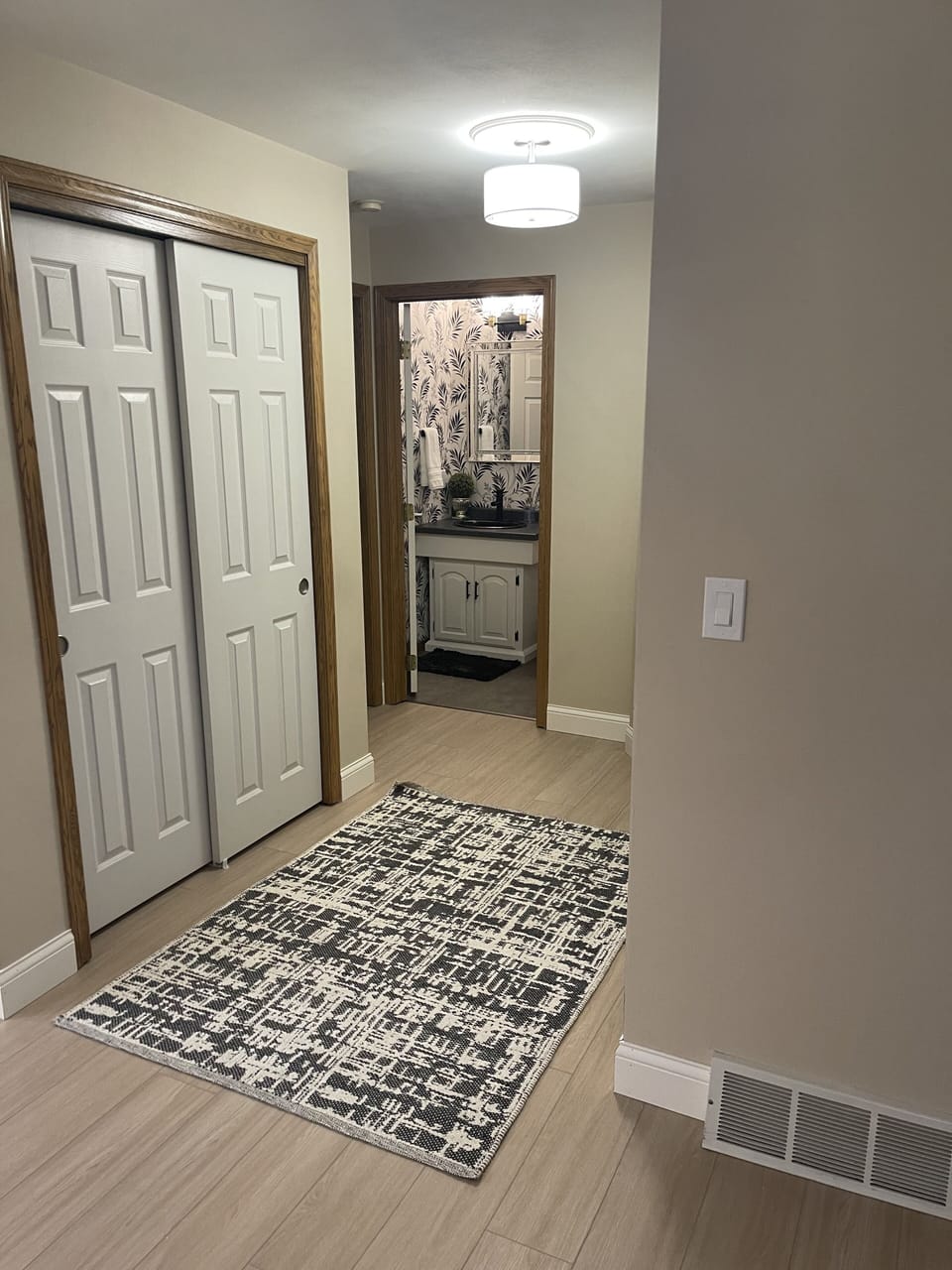 Entryway from garage