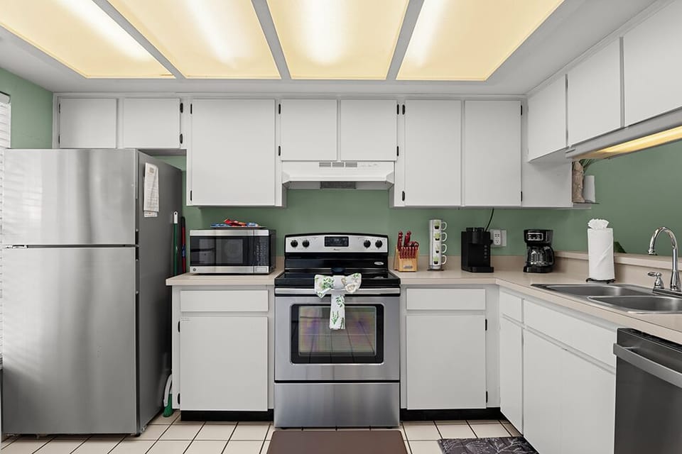 Whip up your favorite meals in the fully equipped, full-size kitchen