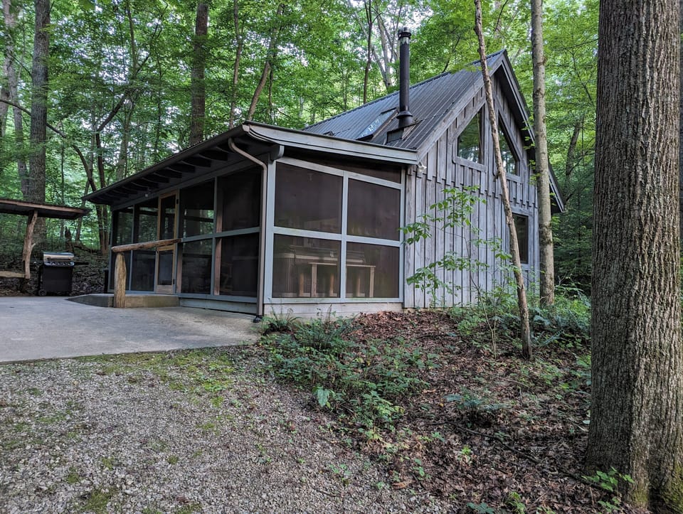 The Cottage, a secluded setting ideal for couples.