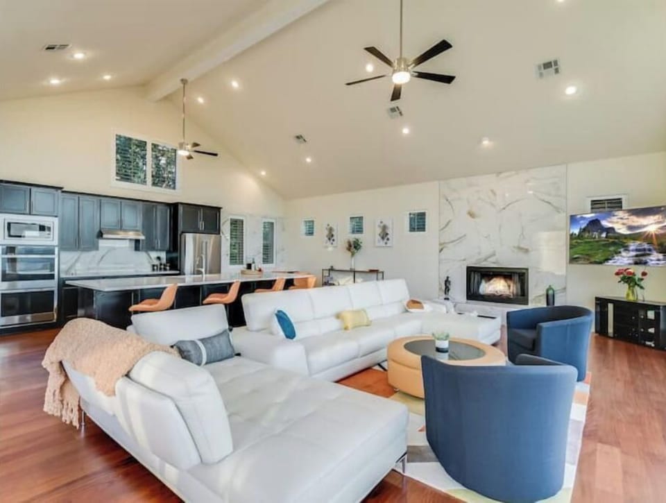 Living Room and Kitchen