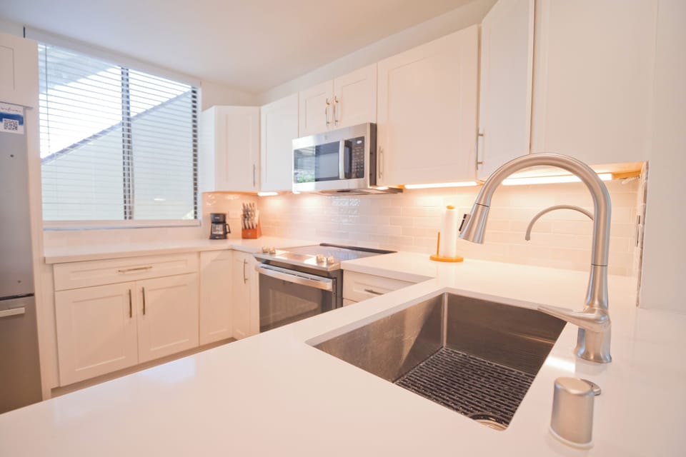Newly remodeled kitchen