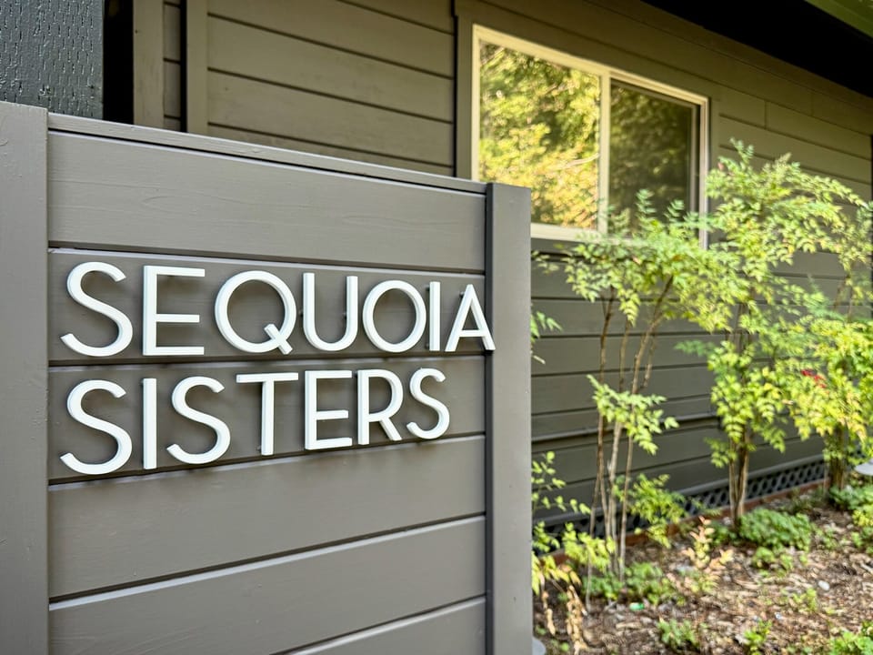 Welcome to Sequoia Sisters—a modern forest escape with personality and charm.