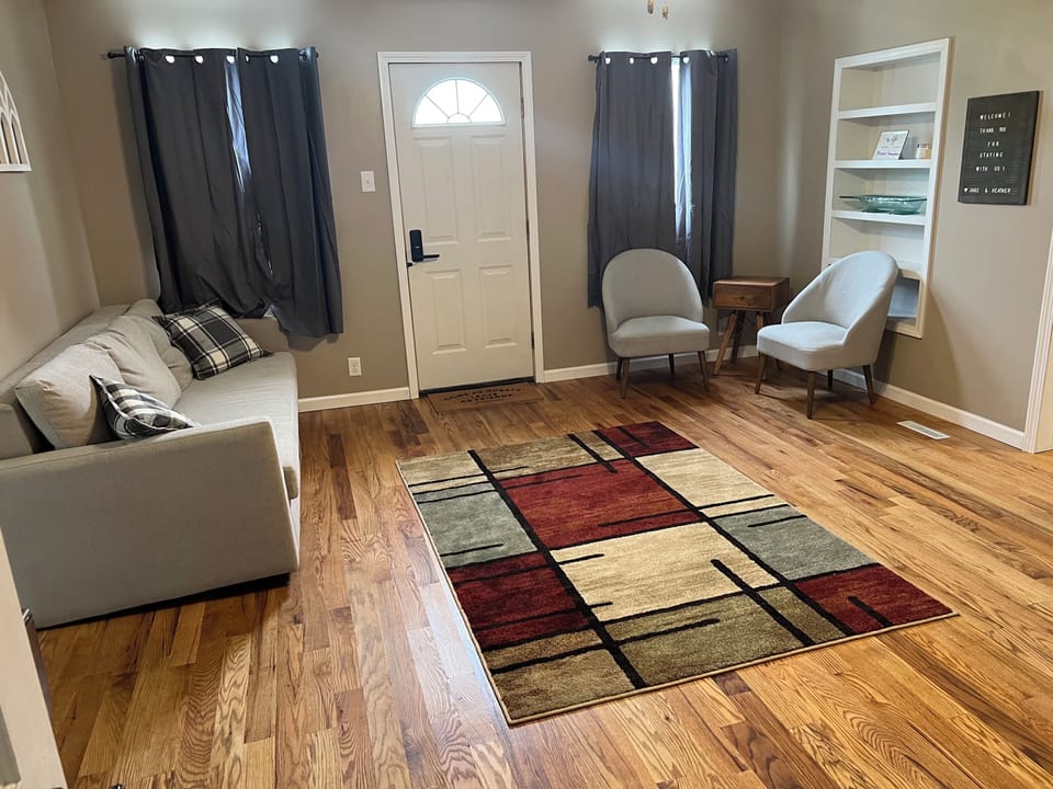 Living Room and Coffee Area